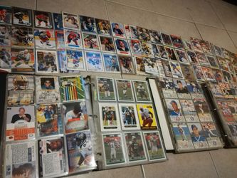 Thousands of baseball cards.