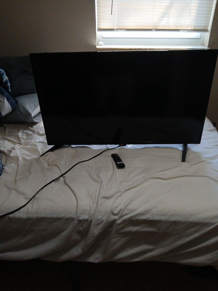 40 Inch Insignia Fire Tv. With Remote