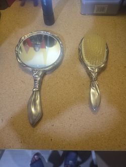 Mirror  And Brush
