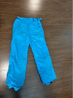 Vibrant Blue Ski / Snowboard Pants – Size 12