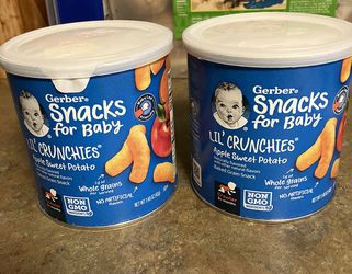 Baby Snacks Both For $5