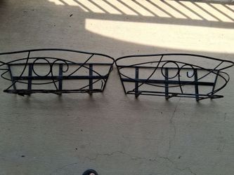 Iron plant or flower basket