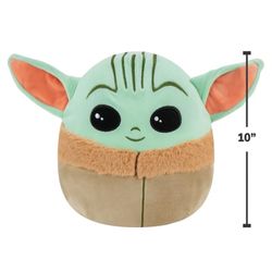 Brand new Squishmallows Original 10 inch Star Wars Grogu