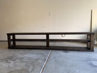 Custom entry way bench with shelves/shoe storage