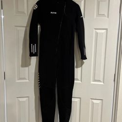 ZCCO Ultra Stretch 3mm Neoprene Wetsuit Large Front Zip Full Body Diving Suit