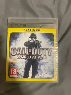 Call of Duty World at War PS3 Platinum
