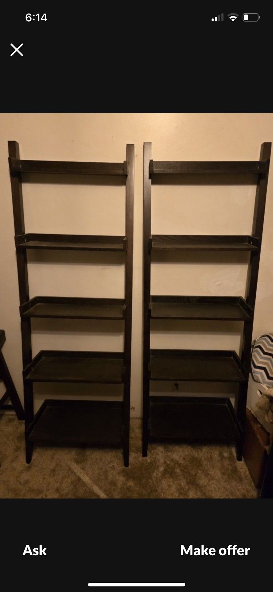 Ladder Shelves
