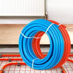 1/2" 2X300ft PEX Tubing Non-Barrier 160 Psi PEX Pipe Radiant Potable Water NSF (Set of 2)
