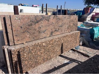 Blowout sales  prefabricated granite 110” 25.5”  3 cm  $200 each  I have several styles  T&M tile  1936 Hinton dr Irving tx  8:30to 5 pm  during  the 