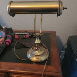 Antique Copper Desk Lamp