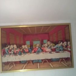 Last Supper portrait. La Ultima cena