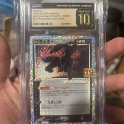 Umbreon CGC Holo 10 Japanese