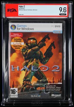 Halo 2 Windows 2007 PSA 9.6 A UK Version