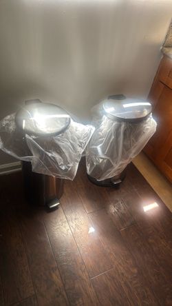 Stainless steel trash cans 25 each