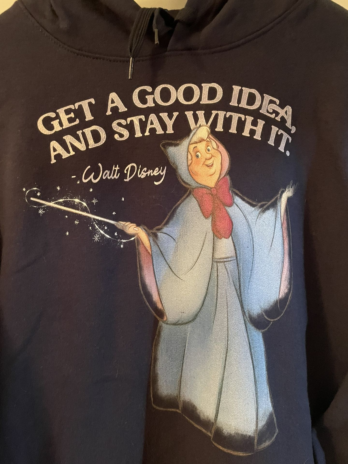 Hoddie Disney, color navy, Size EG,, New