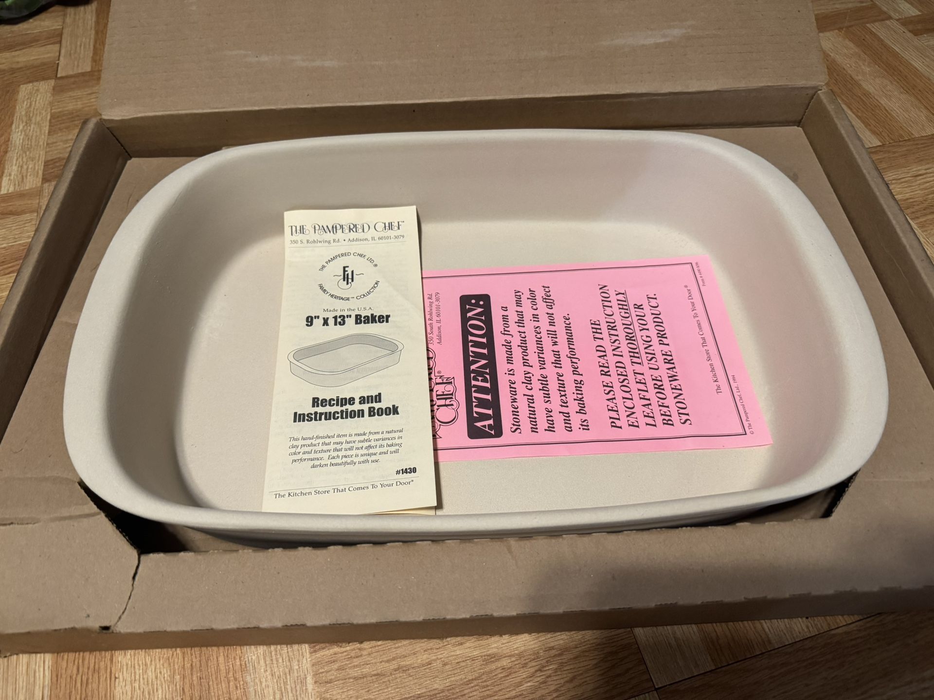 Pampered Chef 9x13 Baker