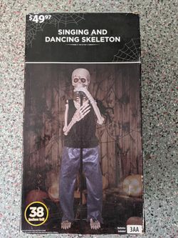 Halloween Prop Singing And Dancing Skeleton