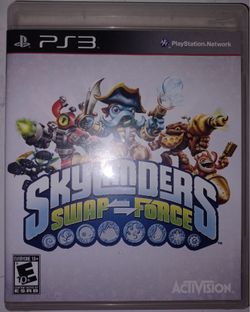Ps3 Skylanders SWAP FORCE!!! CASE ONLY!!!
