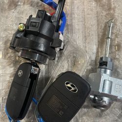 Hyundai Ignition Lock Cylinder 2016-2021