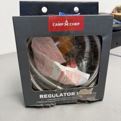 Camp Chef Steel-braided Regulator with hose