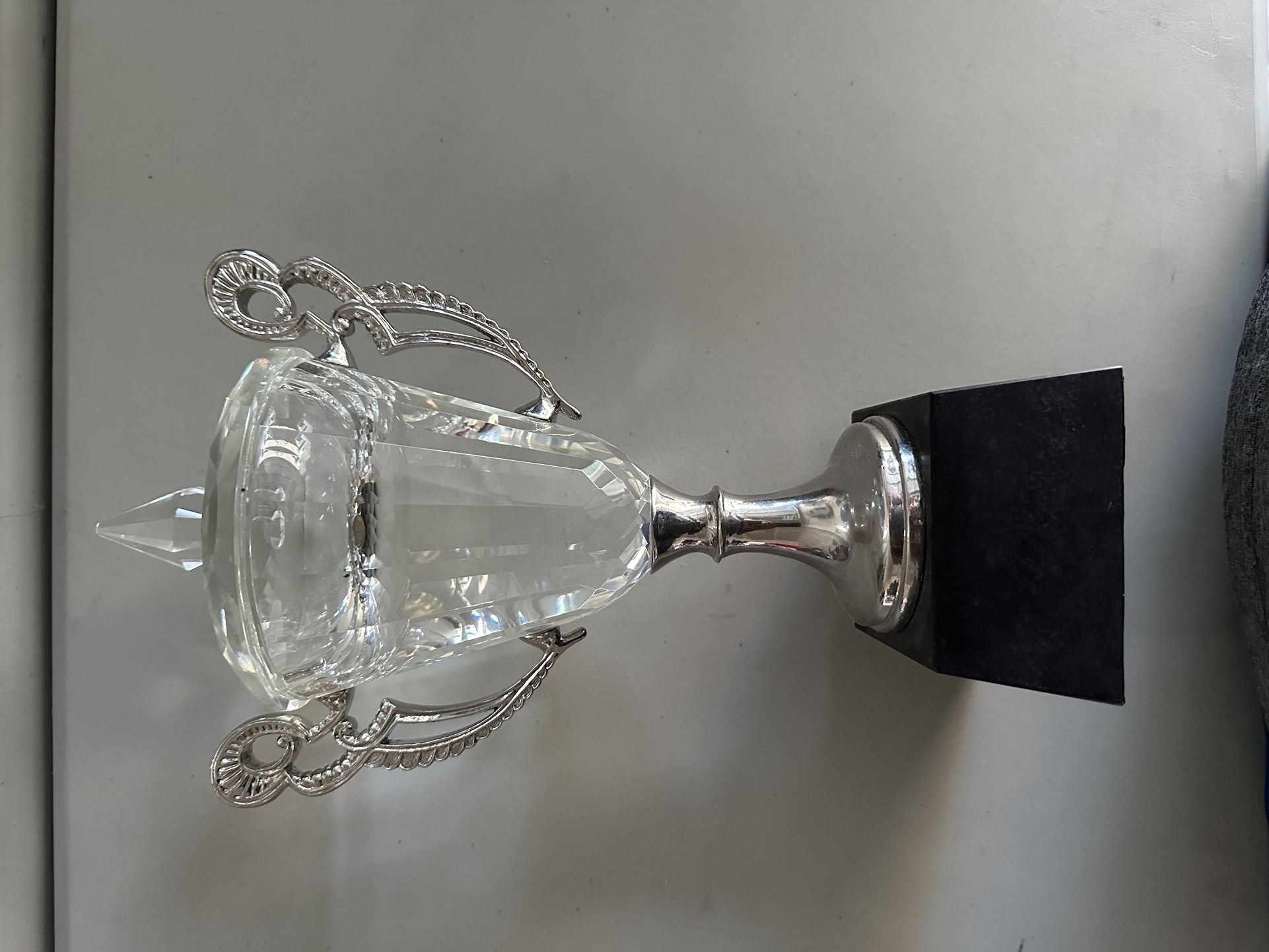 Glass Trophy Cup