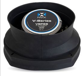 Foldable silicone 6×9 speaker baffle with egg crate