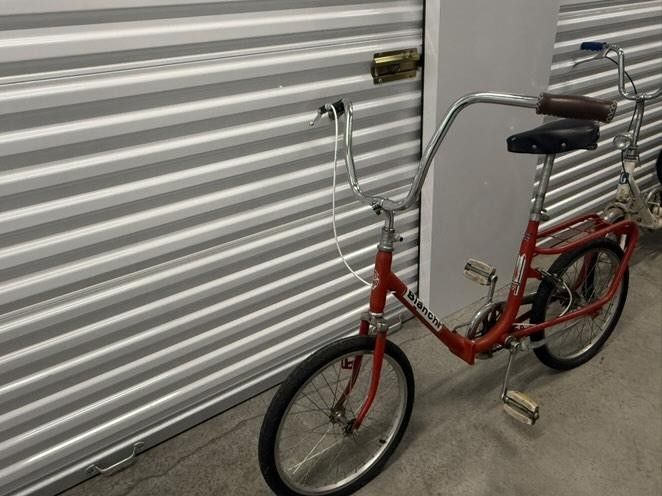 Beautiful Vintage Red Bike