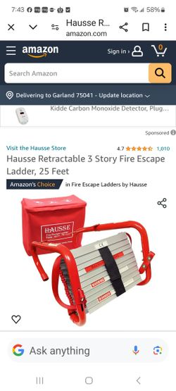 Fire Escape Ladder 3 Story 25Feet L 