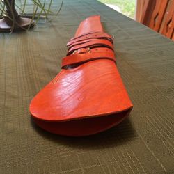 Vintage Leather Rifle Scabbard ,