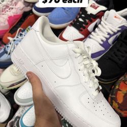 Air Force 1 Triple White Sizes 9.5, 11, 12