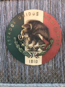 Mexican Flag Emblem