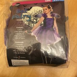 Girl Halloween Costume - Bat Fairy 