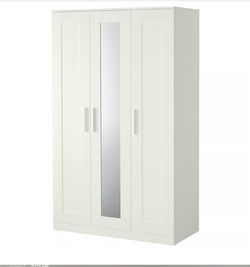 BRIMNES Wardrobe with 3 doors