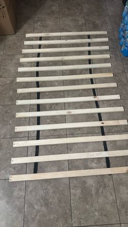 Twin Bed Wood Planks