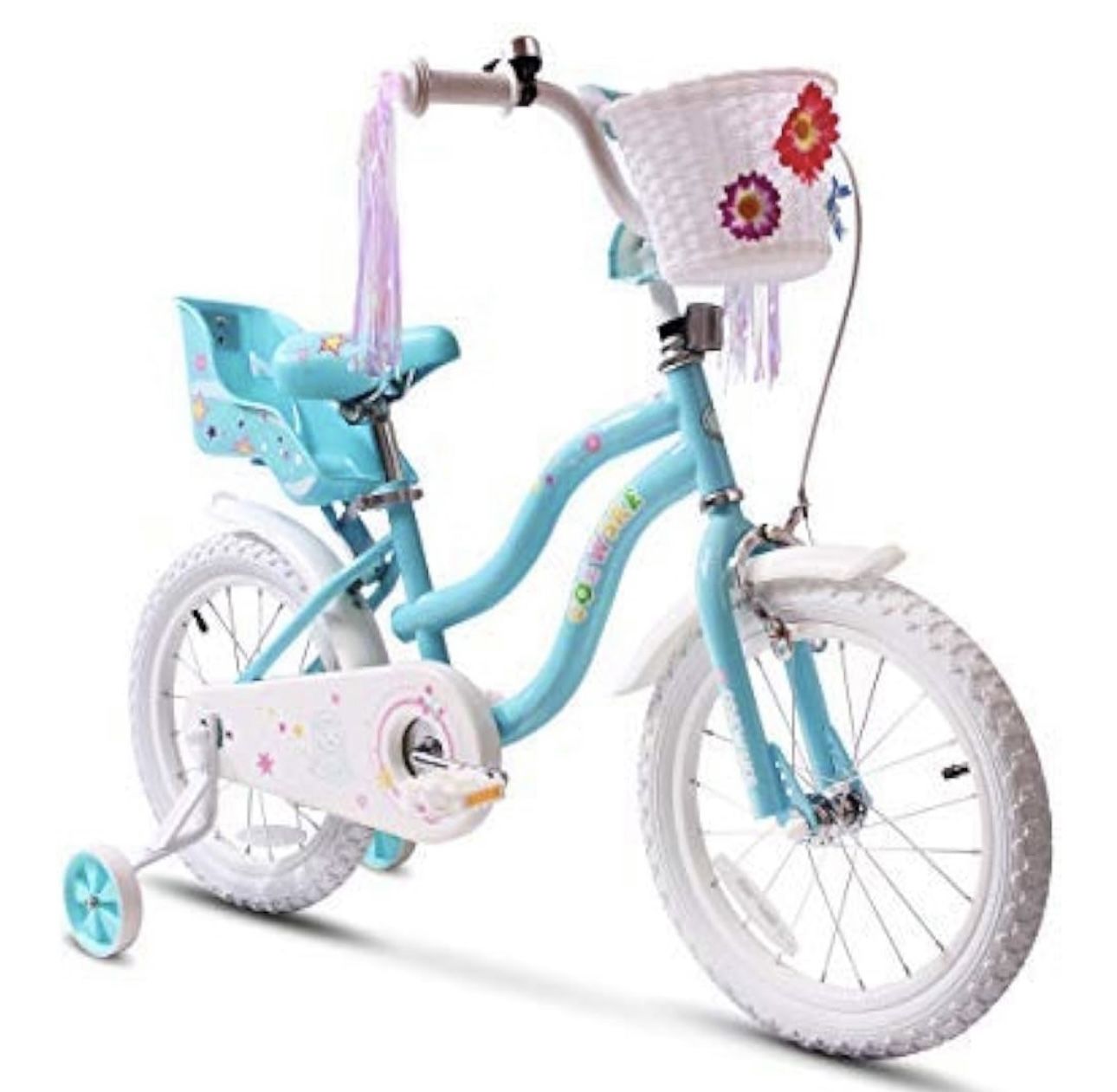 π² Brand New 16β Kids Bike - Blue & Purple (Open Box)
