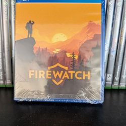 Firewatch for PlayStation 4 Sealed