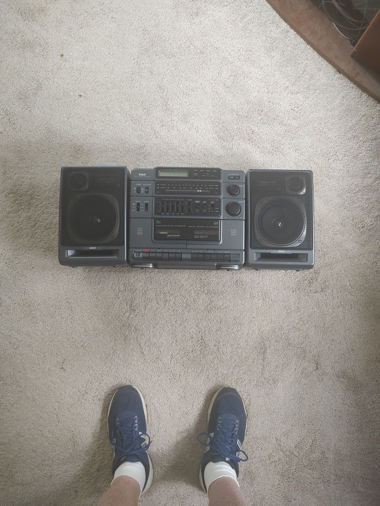 RCA RP-7958A Boom box, Without Remote