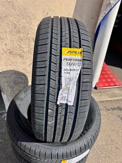 265/60R18 APLUS PERFORMANCE HT1 110H new 4 tires Free Mount Balance installation 265-60-18 llantas