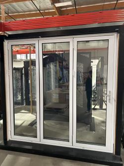 Brand New Aluminum Bifold Patio Door For Sale | Fast Pickup | Multiple Size Available