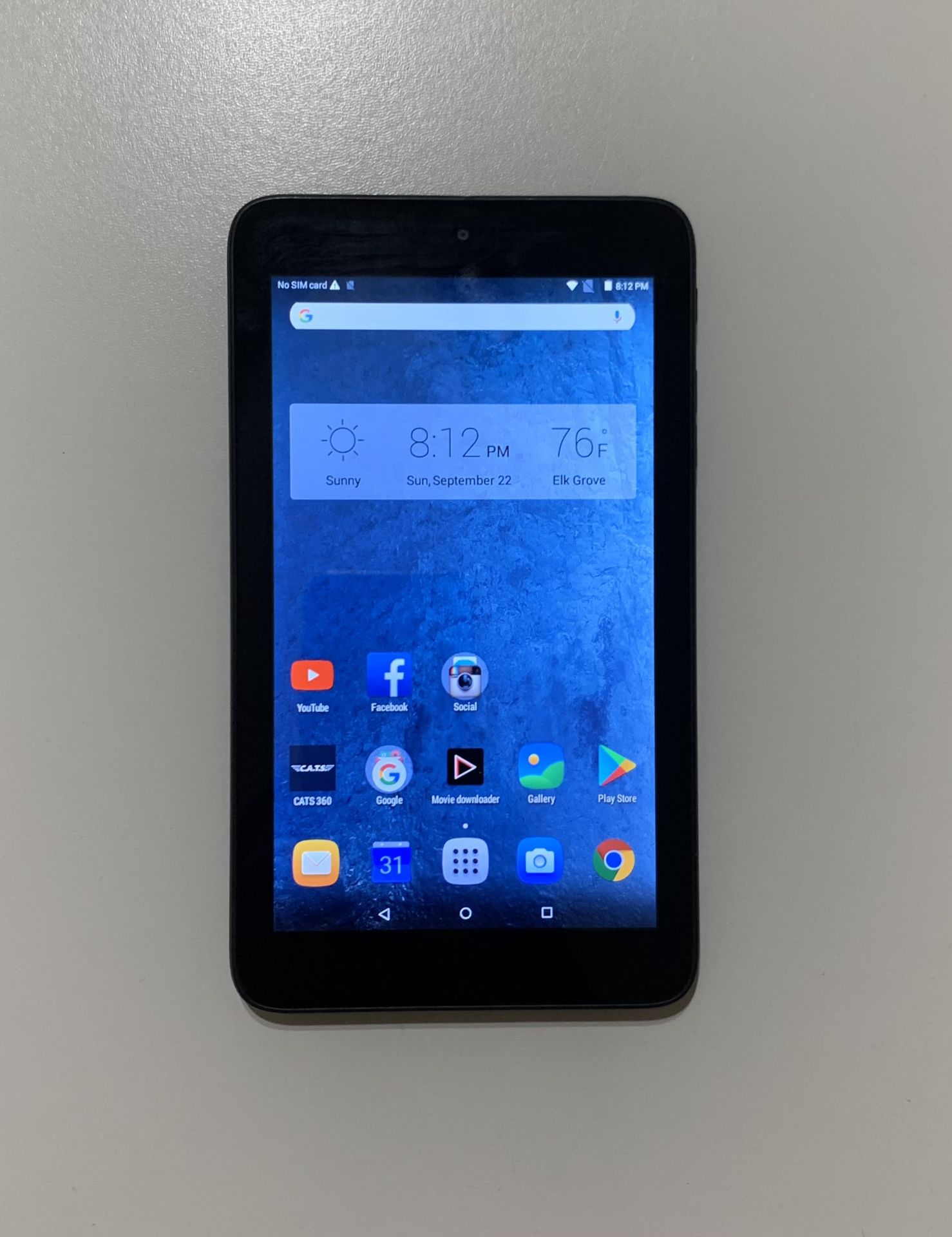 Alcatel OneTouch Pixi 7 9007T 8GB, Wi-Fi + 4G , 7in - Black