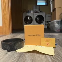 Louis Vuitton Belt Black