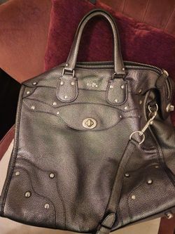 Coach Purse Metalic