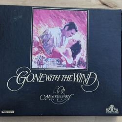 Gone With The Wind MGM Home Video 2 Tape VHS Deluxe Edition Box Set 1985