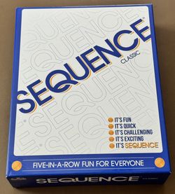 $20 Sequence Board Game - The Exciting Strategy Game for Kids & Adults NEW