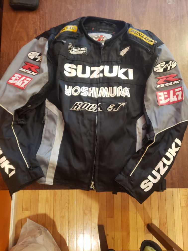 Suzuki Textile Motorcycle Jacket 2XL
