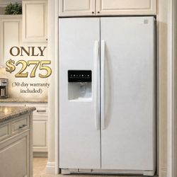 🤩Quality Double Door Kenmore Refrigerator – Water & Ice Maker 🥶 Delivery Available 🚚 