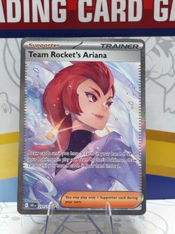 Team Rocket's Ariana Special Illustration Rare 237/182, Destined Rivals
