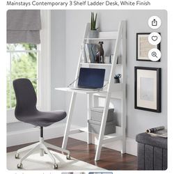 NIB Mainstays Ladder Desk 