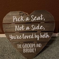 Wedding Sign 