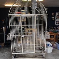 304 Stainless Steel Macaw Cage With Dome Top